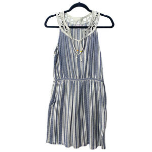 Calypso St Barth Striped Mini Dress Knit type Beach vibe Dress Size Small